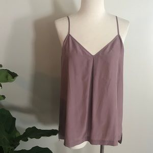 Madewell silk tank top size 4
